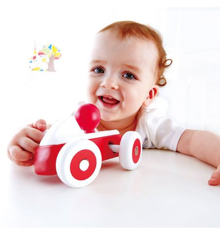 Hape E0064A  Деревянная игрушка. Машинка Красная Hape E0064A  Деревянная игрушка. Машинка Красная