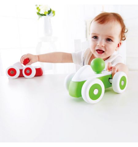 Hape E0067A Деревянная игрушка. Машинка Roadster зеленый Hape E0067A Деревянная игрушка. Машинка Roadster зеленый