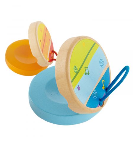 Hape E0311A Деревянная музыкальная игрушка Кастаньеты