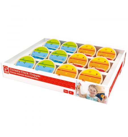 Hape E0311A Деревянная музыкальная игрушка Кастаньеты