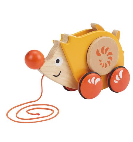 Hape E0350A Деревянная игрушка: Каталка Еж Hape E0350A Деревянная игрушка: Каталка Еж