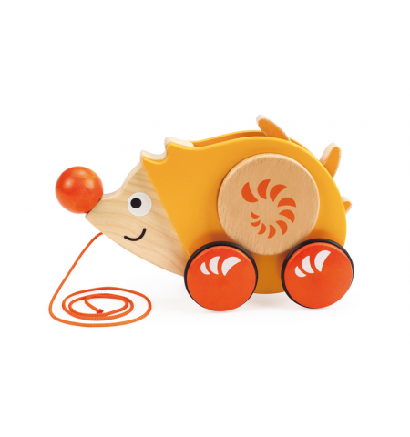 Hape E0350A Деревянная игрушка: Каталка Еж Hape E0350A Деревянная игрушка: Каталка Еж