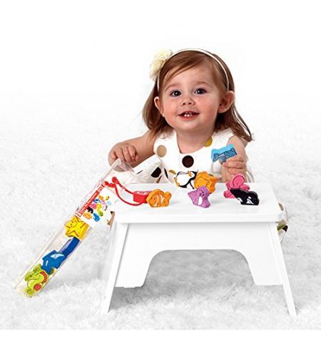 Hape E0902B Деревянная игрушка -  Набор подводный мир в тубусе