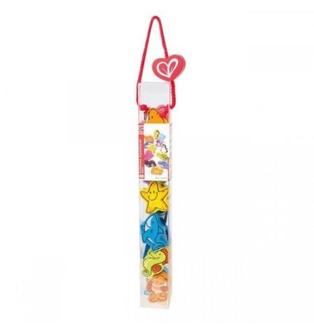 Hape E0902B Деревянная игрушка -  Набор подводный мир в тубусе