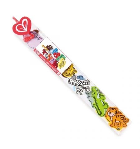 Hape E0903B Деревянная игрушка - Набор фигурок Звери Джунглей