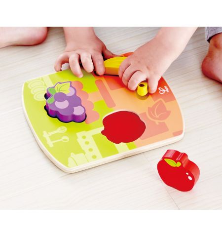 Hape E1453A Деревянная игрушка Пазл - сортер "Фрукты"