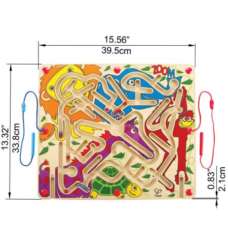 Hape E1706A Деревянная игрушка - Лабиринт двойное удовольствие