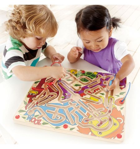 Hape E1706A Деревянная игрушка - Лабиринт двойное удовольствие