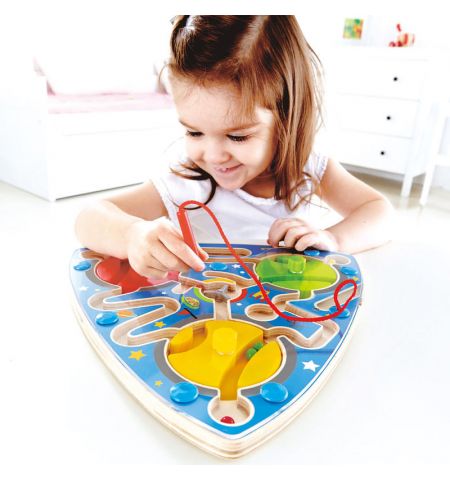 Hape E1710A Деревянная игрушка. Магнитный Завораживающий лабиринт Hape E1710A Деревянная игрушка. Магнитный Завораживающий лабиринт