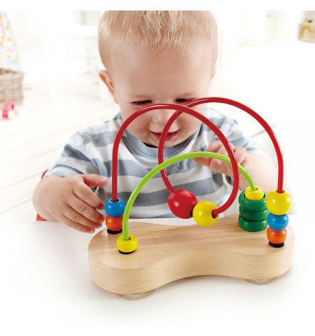 Hape E1801A Деревянная игрушка - Лабиринт "Двойной пузырь" DOUBLE BUBBLE