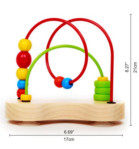 Hape E1801A Деревянная игрушка - Лабиринт "Двойной пузырь" DOUBLE BUBBLE