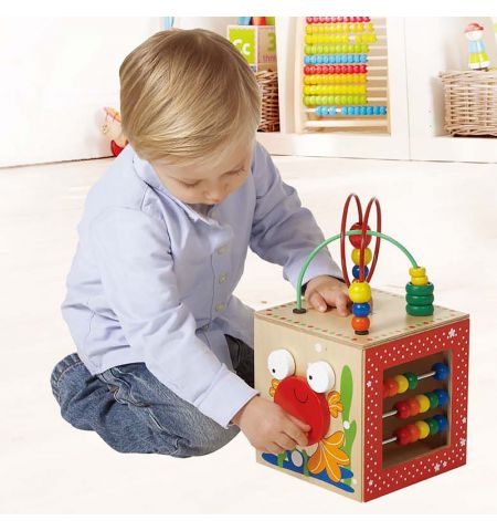 Hape E1802A Деревянная игрушка. Ящик открытий Hape E1802A Деревянная игрушка. Ящик открытий