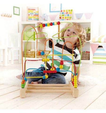 Hape E1803A Деревянная игрушка - Лабиринт ORIGINAL SUPERMAZE Hape E1803A Деревянная игрушка - Лабиринт ORIGINAL SUPERMAZE