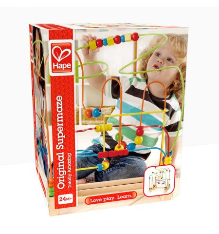 Hape E1803A Деревянная игрушка - Лабиринт ORIGINAL SUPERMAZE Hape E1803A Деревянная игрушка - Лабиринт ORIGINAL SUPERMAZE