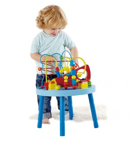 Hape E1805A  Деревянная игрушка - Развивающий стол для игры "Океан" OCEAN ADVENTURE TABLE Hape E1805A  Деревянная игрушка - Развивающий стол для игры "Океан" OCEAN ADVENTURE TABLE