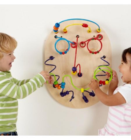 Hape E1902A Деревянная игрушка - Лабиринт WILBUR WALL PANEL Hape E1902A Деревянная игрушка - Лабиринт WILBUR WALL PANEL