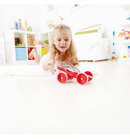 Hape E5515А Деревянная игрушка. Бамбуковая машинка E-RACER MONZA Hape E5515А Деревянная игрушка. Бамбуковая машинка E-RACER MONZA