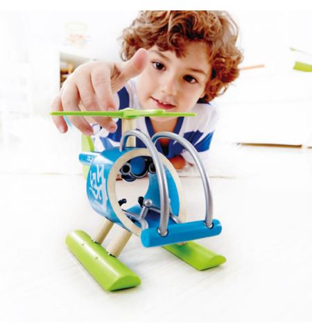 Hape E5518А Деревянная игрушка. Вертолет "E-Copter" Hape E5518А Деревянная игрушка. Вертолет "E-Copter"