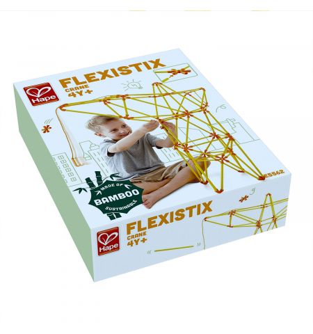Hape E5562A Деревянная игрушка Flexistix - Строительный комплект. Конструктор: Строительный кран Hape E5562A Деревянная игрушка Flexistix - Строительный комплект. Конструктор: Строительный кран