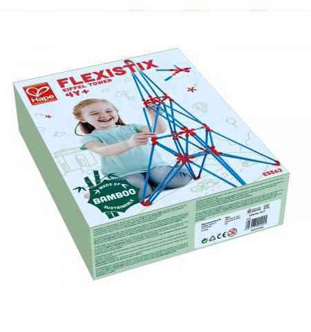Hape E5563A Деревянная игрушка Flexistix - Строительный комплект. Конструктор: Эйфелева башня Hape E5563A Деревянная игрушка Flexistix - Строительный комплект. Конструктор: Эйфелева башня