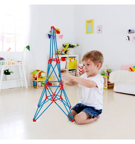 Hape E5563A Деревянная игрушка Flexistix - Строительный комплект. Конструктор: Эйфелева башня Hape E5563A Деревянная игрушка Flexistix - Строительный комплект. Конструктор: Эйфелева башня