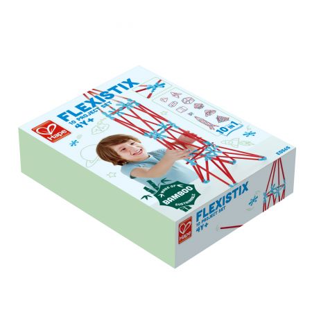 Hape E5565A  Деревянная игрушка Flexistix - Строительный комплект. Конструктор: Набор для творчества Hape E5565A  Деревянная игрушка Flexistix - Строительный комплект. Конструктор: Набор для творчества