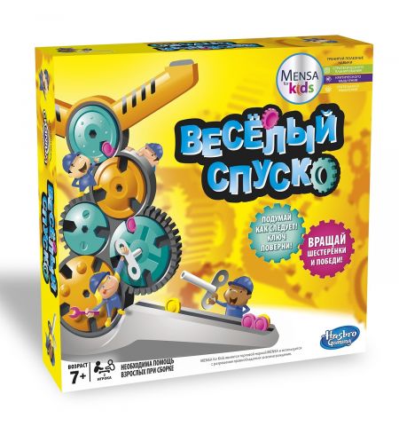 Hasbro 123 Настольная игра "Веселый спуск" Hasbro 123 Настольная игра "Веселый спуск"