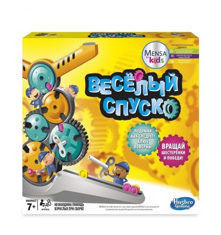 Hasbro 123 Настольная игра "Веселый спуск" Hasbro 123 Настольная игра "Веселый спуск"