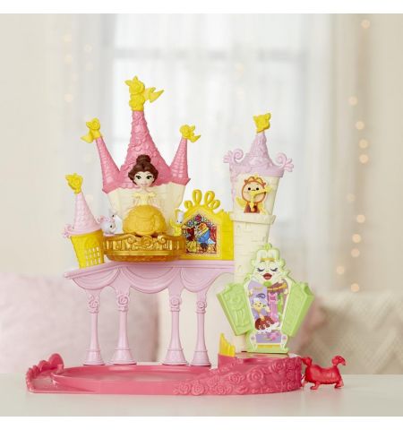 Hasbro Disney Princess E1632 Маленькая кукла Принцесса и дворец Белль Hasbro Disney Princess E1632 Маленькая кукла Принцесса и дворец Белль