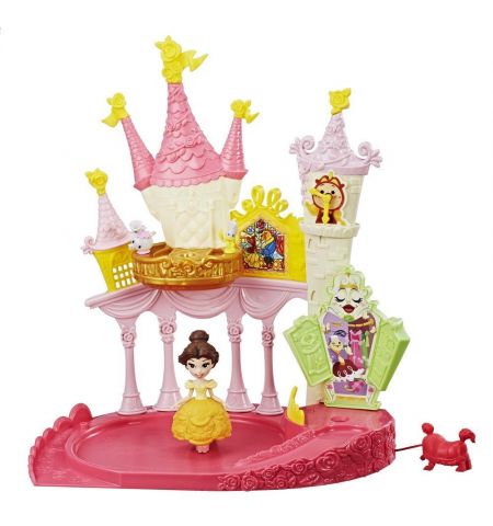 Hasbro Disney Princess E1632 Маленькая кукла Принцесса и дворец Белль