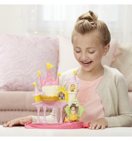 Hasbro Disney Princess E1632 Маленькая кукла Принцесса и дворец Белль Hasbro Disney Princess E1632 Маленькая кукла Принцесса и дворец Белль