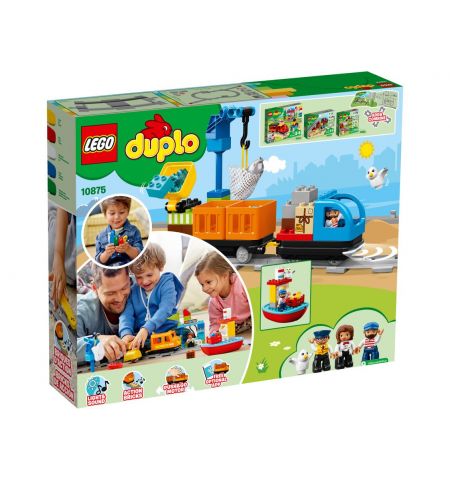 Lego Duplo 10875 Грузовой поезд