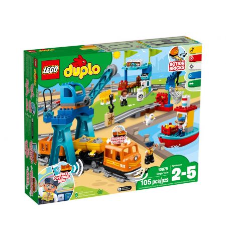 Lego Duplo 10875 Грузовой поезд