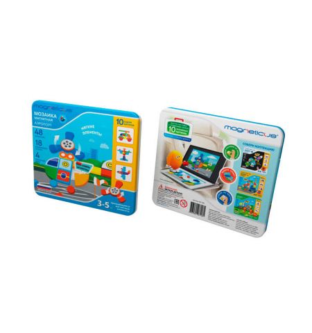 Magneticus MC-006 Развивающий набор / конструктор Магнитная мозаика "Аэропорт" Magneticus MC-006 Развивающий набор / конструктор Магнитная мозаика "Аэропорт"