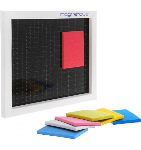 Magneticus MM-220 Развивающий набор / конструктор Магнитная мозаика 7 цветов, листок с примерами Magneticus MM-220 Развивающий набор / конструктор Магнитная мозаика 7 цветов, листок с примерами