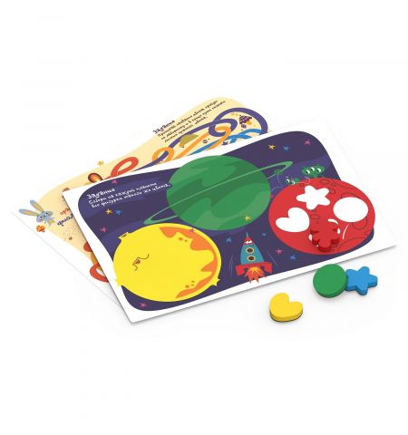 Magneticus POL-008  Развивающий набор / конструктор. Игровой магнитный набор “Формы и цвета” Magneticus POL-008  Развивающий набор / конструктор. Игровой магнитный набор “Формы и цвета”