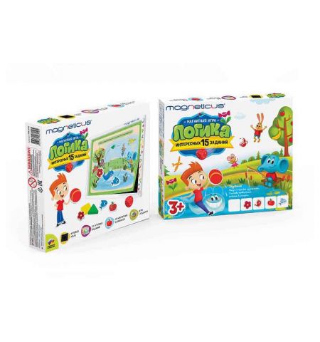 Magneticus POL-016 Развивающий набор / конструктор Магнитная мозаика Логика Magneticus POL-016 Развивающий набор / конструктор Магнитная мозаика Логика