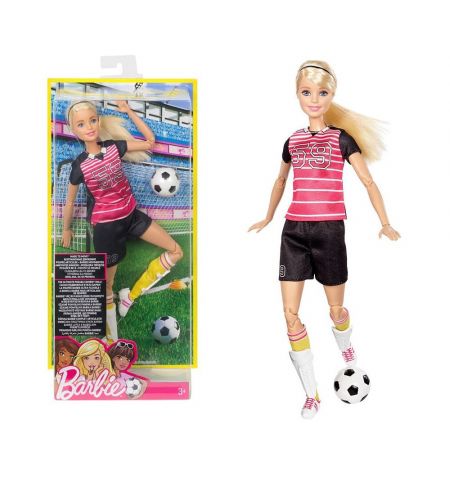 Mattel Barbie DVF68 Кукла Барби Спортсменка из серии «Безграничные движения»