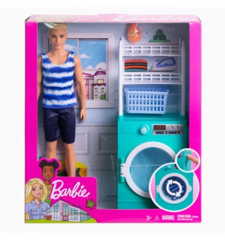 Mattel Barbie FYK51 Набор Барби "Комната Кена" Mattel Barbie FYK51 Набор Барби "Комната Кена"