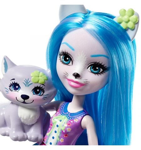 Mattel Enchantimals FRH40 Кукла с питомцем - Волчица Винсли, 15 см Mattel Enchantimals FRH40 Кукла с питомцем - Волчица Винсли, 15 см