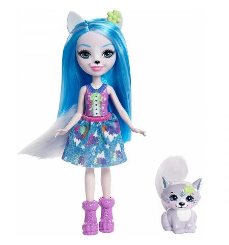 Mattel Enchantimals FRH40 Кукла с питомцем - Волчица Винсли, 15 см Mattel Enchantimals FRH40 Кукла с питомцем - Волчица Винсли, 15 см