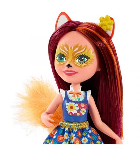 Mattel Enchantimals FXM71 Кукла с питомцем Лисичка Фелисити new, 15 см Mattel Enchantimals FXM71 Кукла с питомцем Лисичка Фелисити new, 15 см