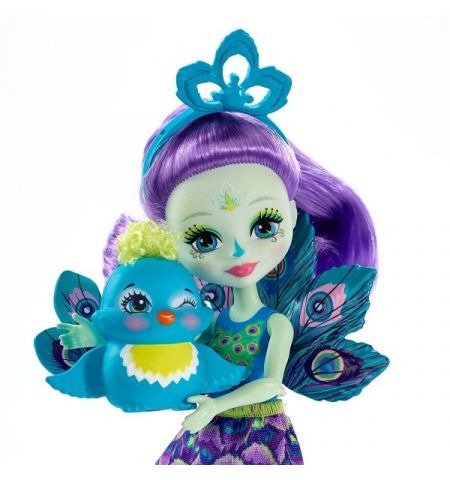 Mattel Enchantimals FXM74  Кукла с питомцем Пэттер Павлина new,15 см Mattel Enchantimals FXM74  Кукла с питомцем Пэттер Павлина new,15 см