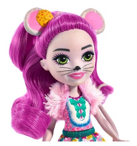 Mattel Enchantimals FXM76 Кукла с питомцем Мышка Майла new, 15 см Mattel Enchantimals FXM76 Кукла с питомцем Мышка Майла new, 15 см