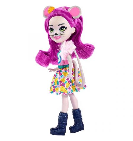 Mattel Enchantimals FXM76 Кукла с питомцем Мышка Майла new, 15 см Mattel Enchantimals FXM76 Кукла с питомцем Мышка Майла new, 15 см