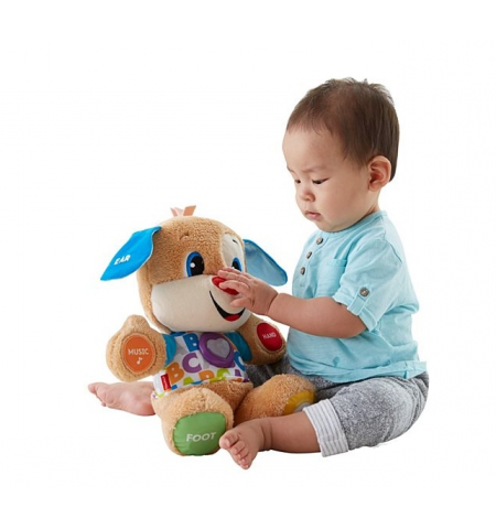 Mattel Fisher Price FPN77 "Ученый щенок Смейся и учись" с технологией Smart Stages (рус)