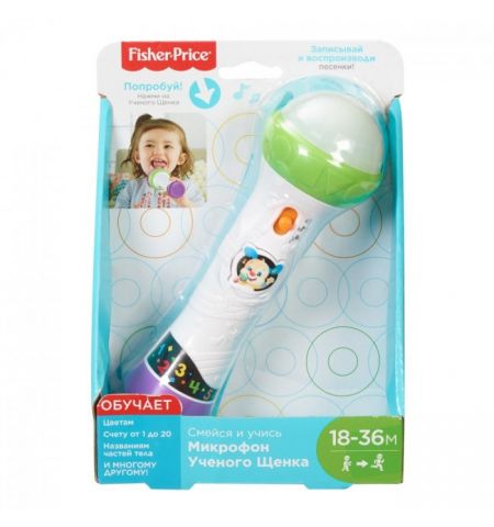 Mattel Fisher-Price FTF66 Ученый микрофон ( Рус )