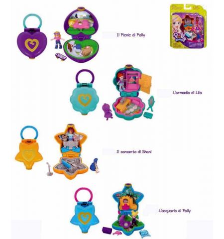 Mattel GCD62 Мини-наборы Polly Pocket Poll "Чудесное место" Mattel GCD62 Мини-наборы Polly Pocket Poll "Чудесное место"