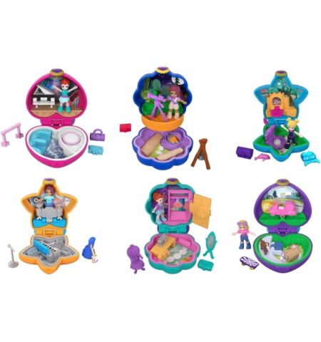 Mattel GCD62 Мини-наборы Polly Pocket Poll "Чудесное место" Mattel GCD62 Мини-наборы Polly Pocket Poll "Чудесное место"