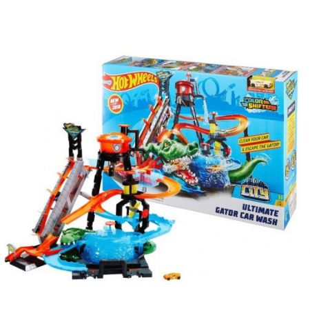 Mattel Hot Wheels  FTB67 Игровой набор Hot Wheels Взрыв цветов Водонапорная башня